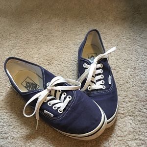 Navy Vans Shoes